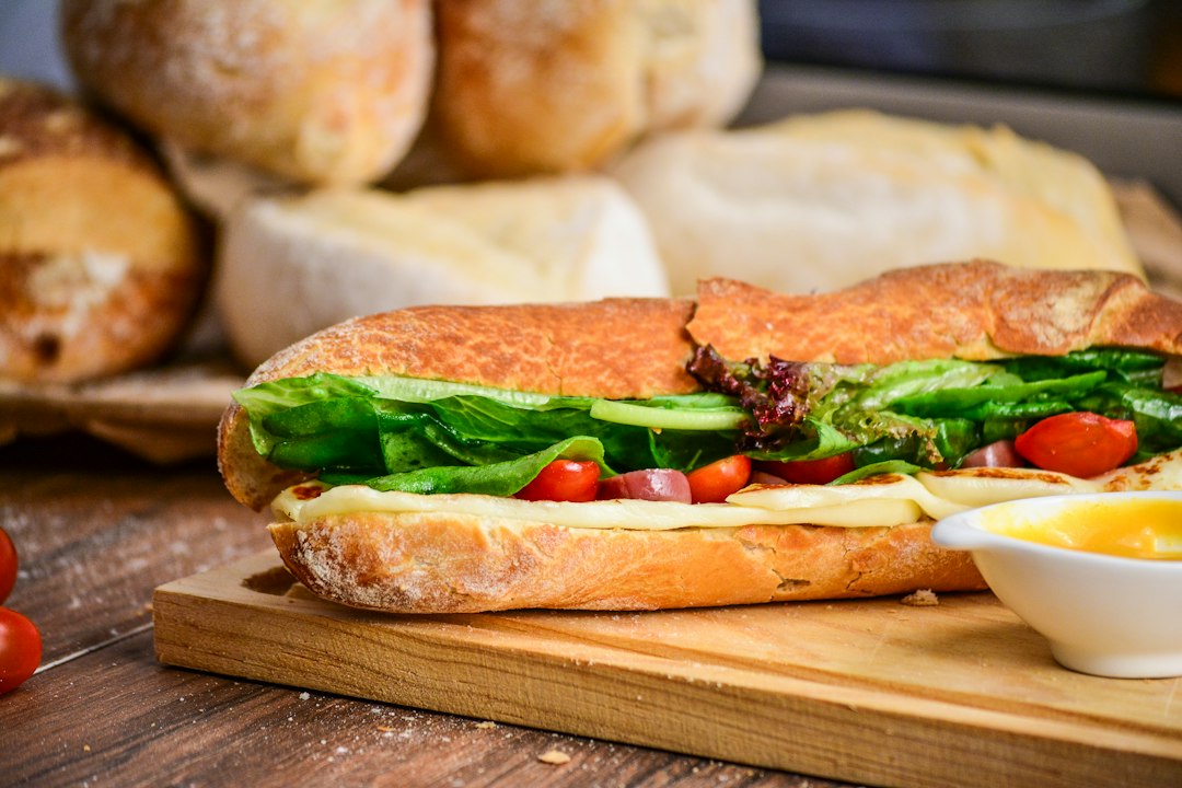 Fresh prepared sandwich